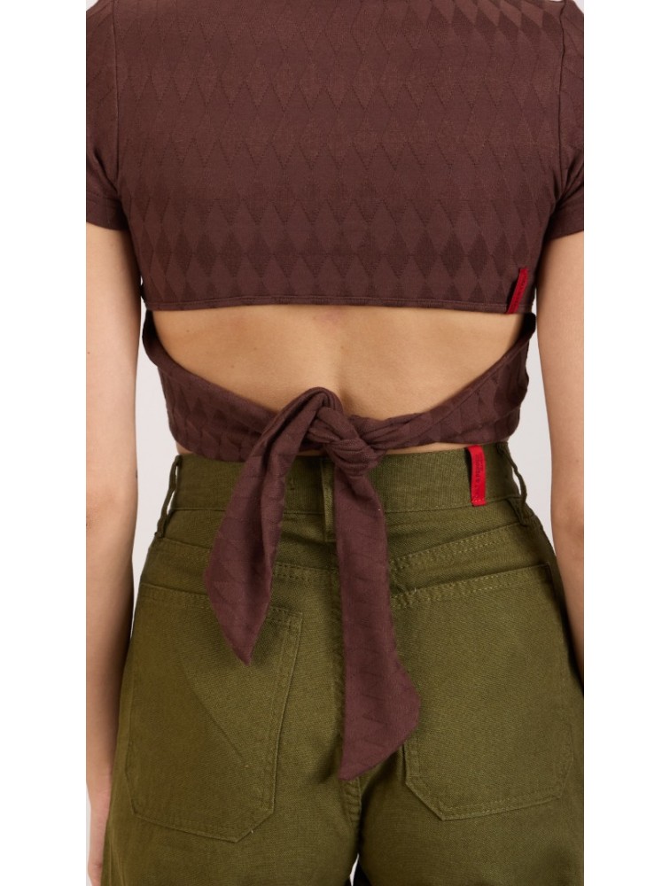 SALT & PEPPER JEANS Lena Brown Καφέ Τοπ