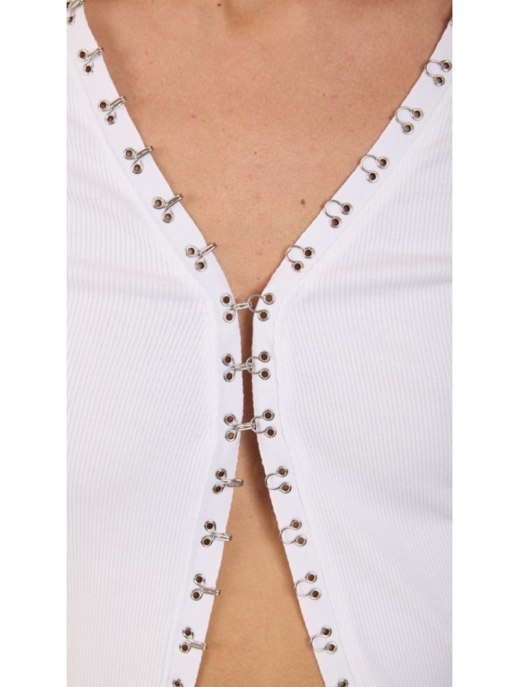 SALT & PEPPER JEANS Amalia Off White Λευκό Τοπ
