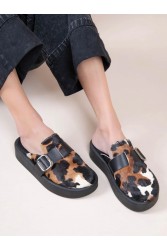 SANDALISTA Sagesse Γυναικεία Δερμάτινα Mules Cow