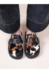 SANDALISTA Sagesse Γυναικεία Δερμάτινα Mules Cow