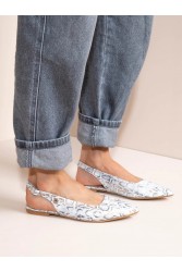 SANDALISTA Serpe Gris Γκρι γυναικεία Δερμάτινα mules