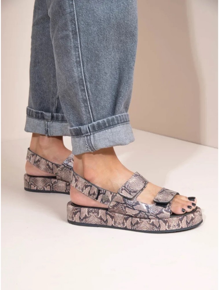 SANDALISTA Serpent Women's Leather Sandals