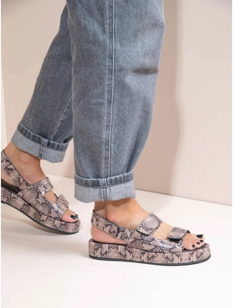 SANDALISTA Serpent Women's Leather Sandals