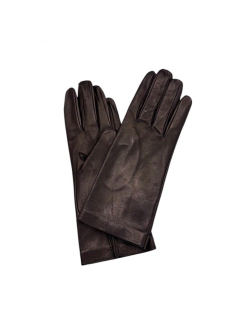 SERMONETA Nappa leather gloves Dark Purple