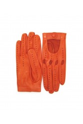 SERMONETA Driving gloves in Nappa Leather Δερμάτινα Γυναικεία Γάντια Οδήγησης Σκούρο Πορτοκαλί