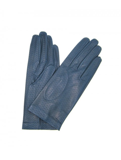 SERMONETA Nappa leather gloves unlined |Dark Denim