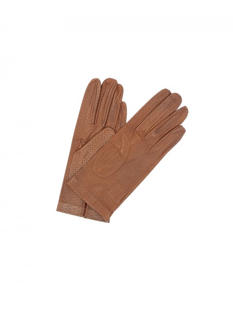 SERMONETA Nappa leather gloves unlined|Brown