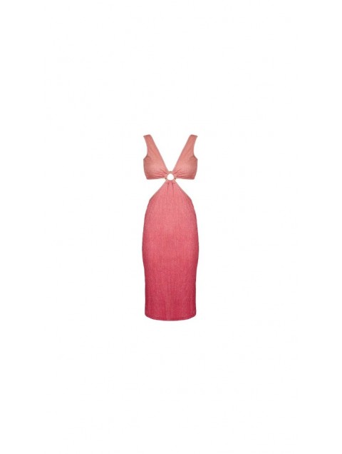 STEFANIA VAIDANI Juliaca Lurex Cut Out Dress STEFANIA VAIDANI Juliaca Lurex Cut Out Dress
