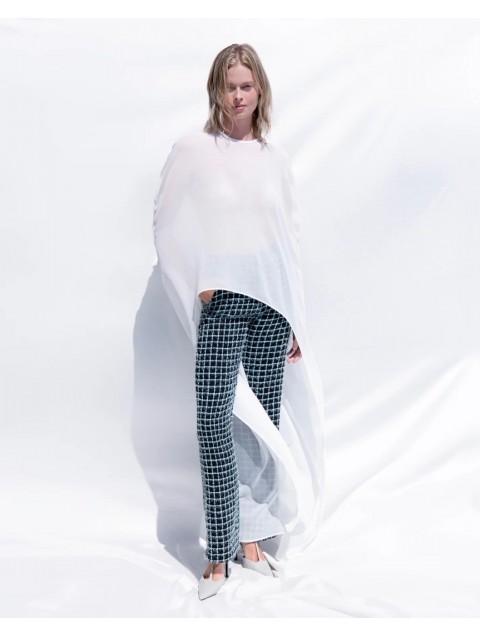 STEFANIA VAIDANI Dusi Tweed Παντελόνι