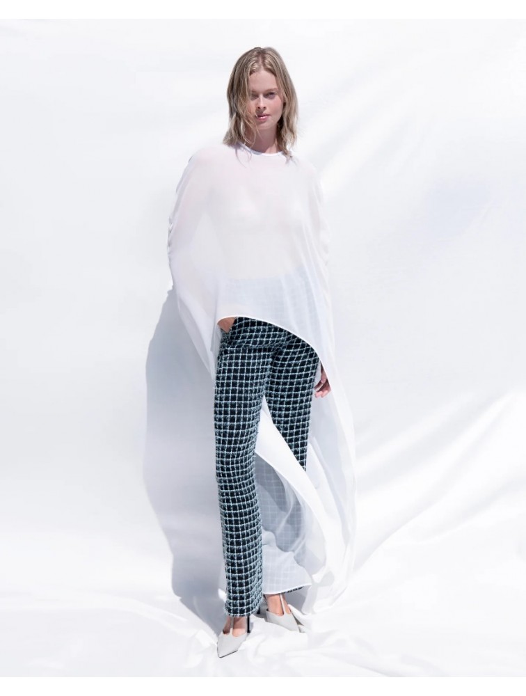 STEFANIA VAIDANI Dusi Tweed Παντελόνι