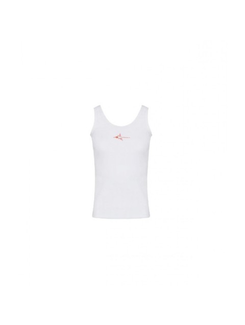 STEFANIA VAIDANI NAZCA RIB TOP White STEFANIA VAIDANI NAZCA RIB TOP White
