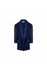 STEFANIA VAIDANI Sage Silk Crystal Blazer/ Dress Μπλειζερ/ Φόρεμα