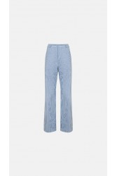STEFANIA VAIDANI Aracaju Denim Pants Τζιν Ριγέ Παντελόνα