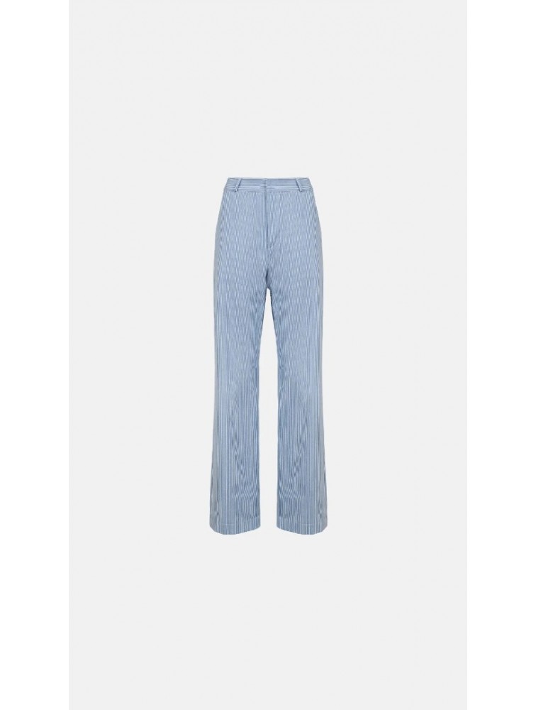 STEFANIA VAIDANI Aracaju Denim Pants Τζιν Ριγέ Παντελόνα