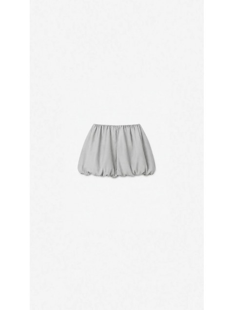 STEFANIA VAIDANI Cappa Stone Balloon Skirt Γκρι Μπαλούν Φούστα