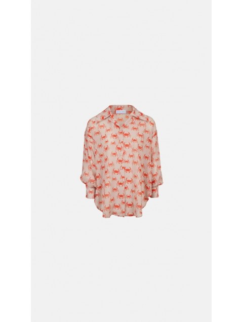 STEFANIA VAIDANI Caranjuejo Muslin Shirt Printed