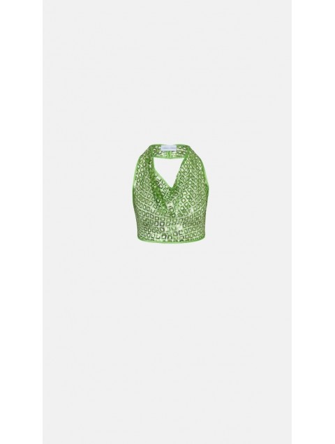 STEFANIA VAIDANI Goias Sequin Top