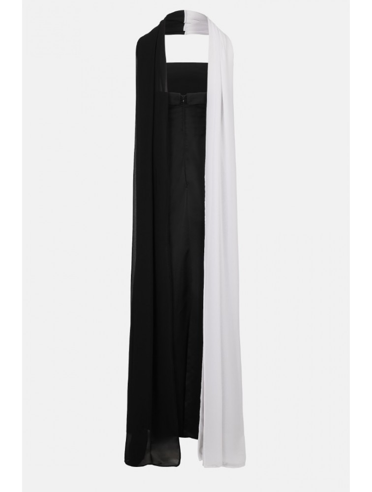 STEFANIA VAIDANI Noir Gown Μαύρο Φόρεμα