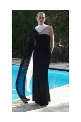 STEFANIA VAIDANI Noir Gown Μαύρο Φόρεμα