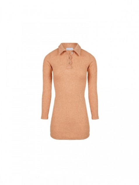 STEFANIA VAIDANI Rowan Rib Dress Πορτοκαλί Φόρεμα