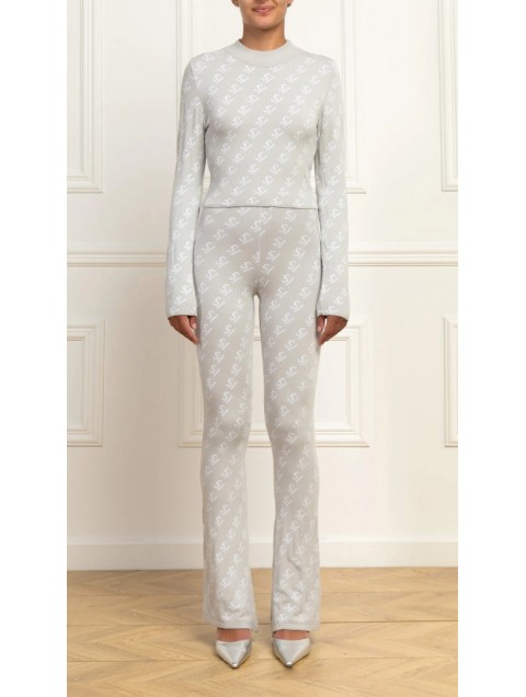 STEFANIA VAIDANI SV Knit Pants Grey STEFANIA VAIDANI SV Knit Pants Grey