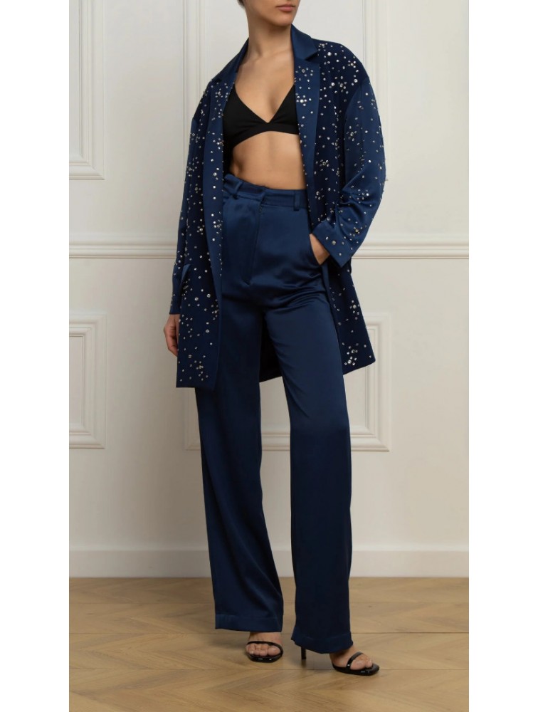 STEFANIA VAIDANI Sage Silk Pants Παντελόνι