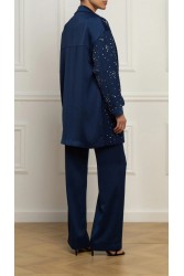 STEFANIA VAIDANI Sage Silk Pants Παντελόνι