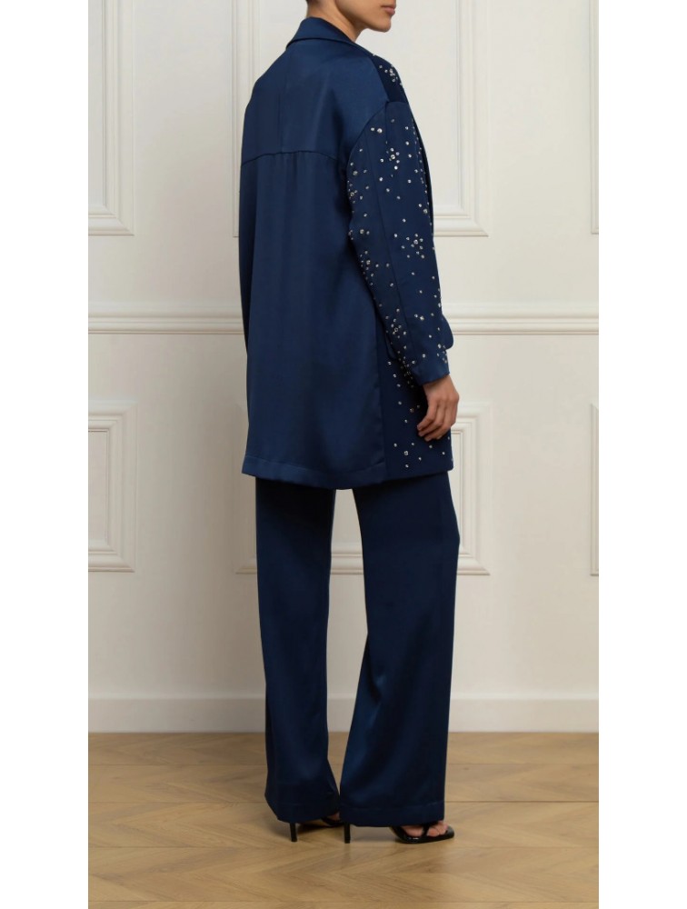 STEFANIA VAIDANI Sage Silk Pants Παντελόνι