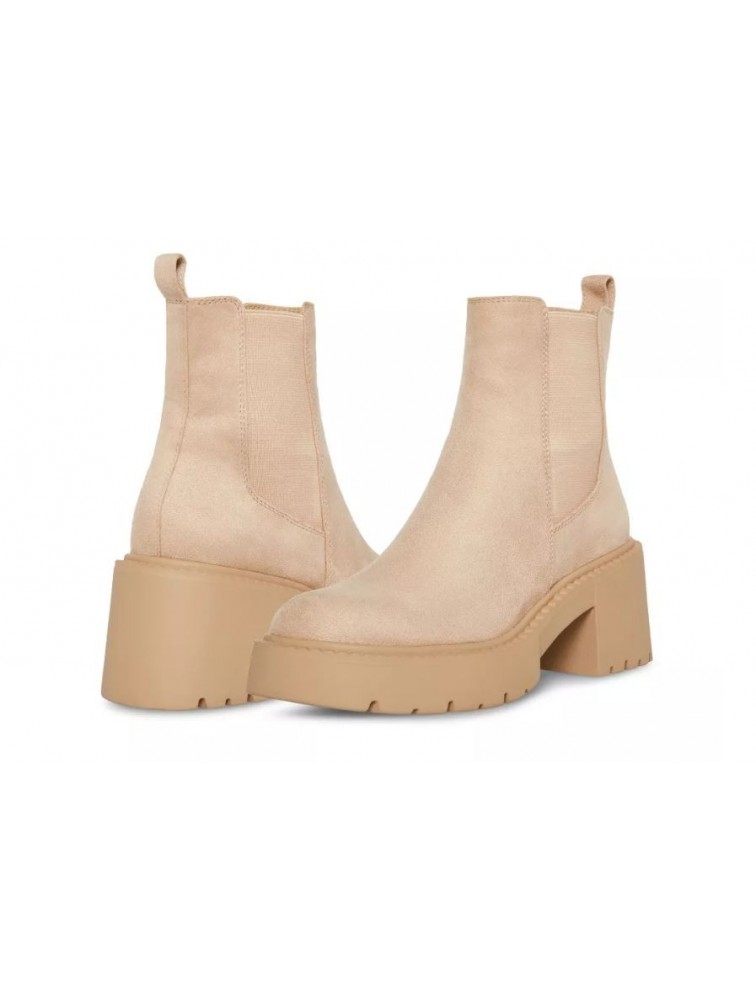 STEVE MADDEN TIANNA Μπεζ γυναικεία μποτάκια