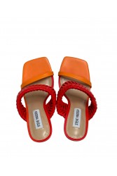 STEVE MADDEN Rozlyn Πορτοκαλί γυναικεία Mules