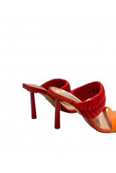 STEVE MADDEN Rozlyn Πορτοκαλί γυναικεία Mules