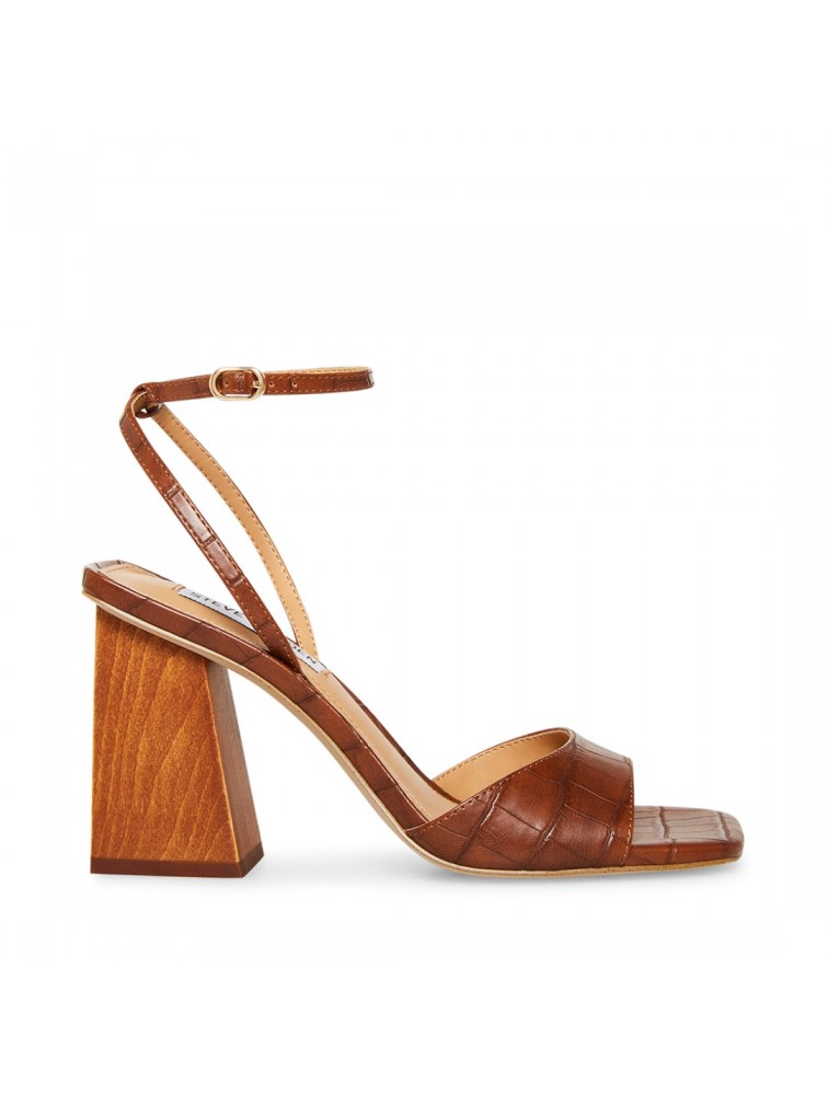 STEVE MADDEN Καφέ γυναικεία σανδάλια