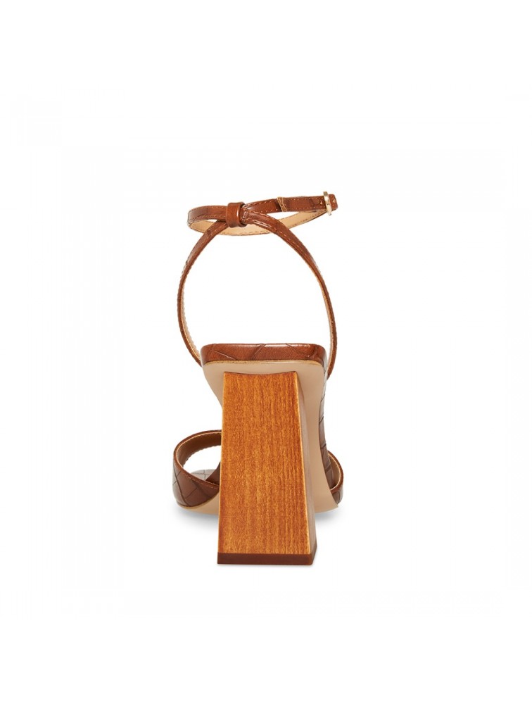 STEVE MADDEN Καφέ γυναικεία σανδάλια