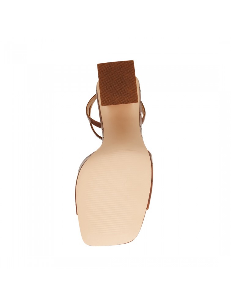 STEVE MADDEN Καφέ γυναικεία σανδάλια