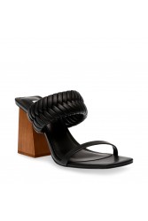 STEVE MADDEN Raver Μαύρα γυναικεία mules