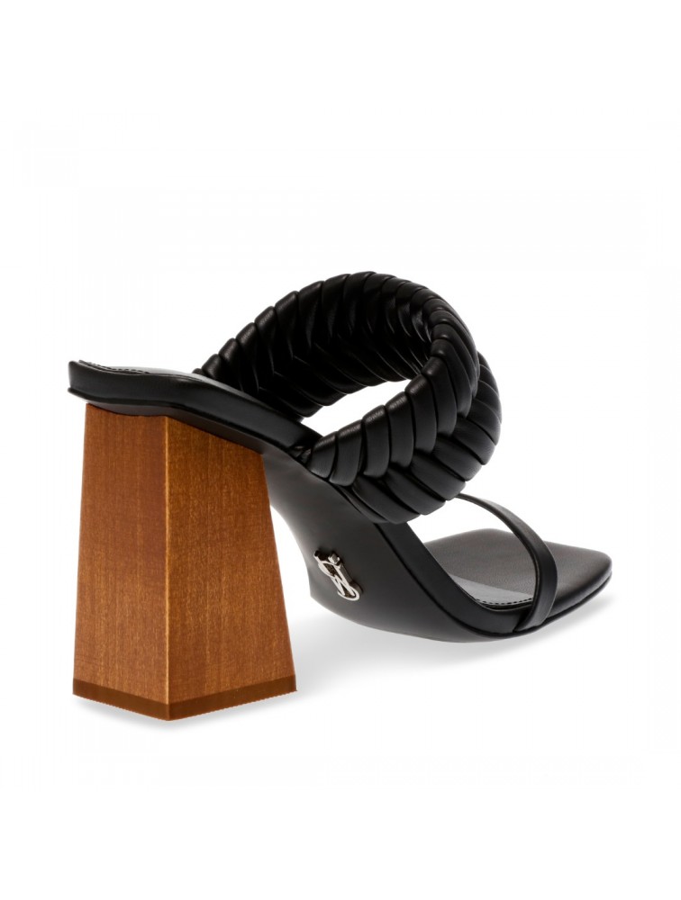 STEVE MADDEN Raver Μαύρα γυναικεία mules