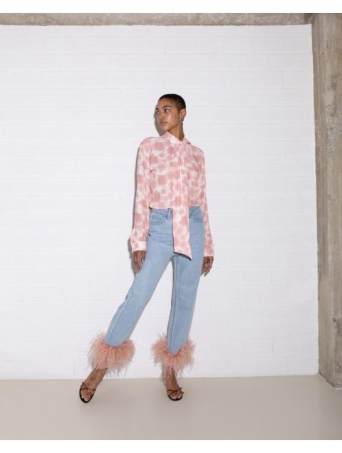 STUDIO 83 Lora Jean Feather Coral