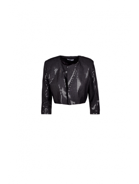 STUDIO 83 Harlow Blazer Black Μαύρο Μπλέιζερ 