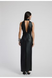 STUDIO 83 Halter Dress Black