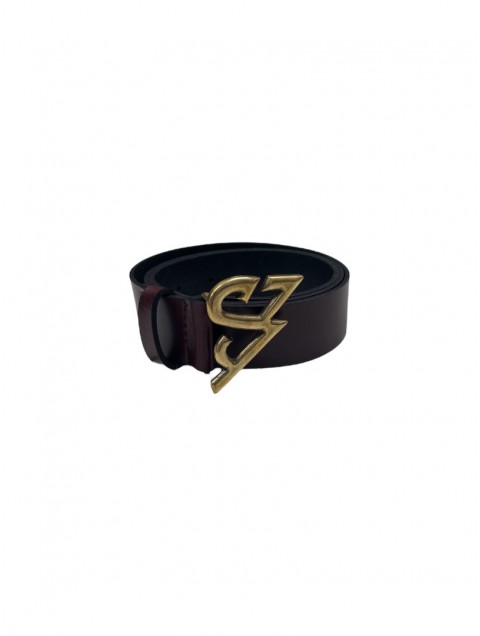 STUDIO 83 Bordeaux leather belt Bordeaux leather women's belt