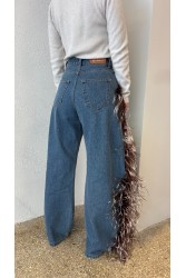 STUDIO 83 Feather Jean Brown