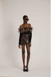 STUDIO 83 Mini Cargo Skirt Brown Μίνι Καφέ Φούστα