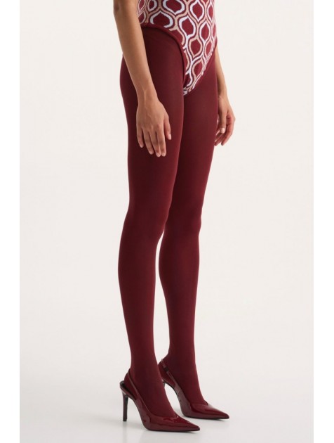 STUDIO 83 Bordeaux Pantyhose Μπορντώ Καλσόν 
