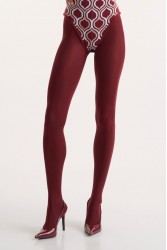 STUDIO 83 Bordeaux Pantyhose Μπορντώ Καλσόν