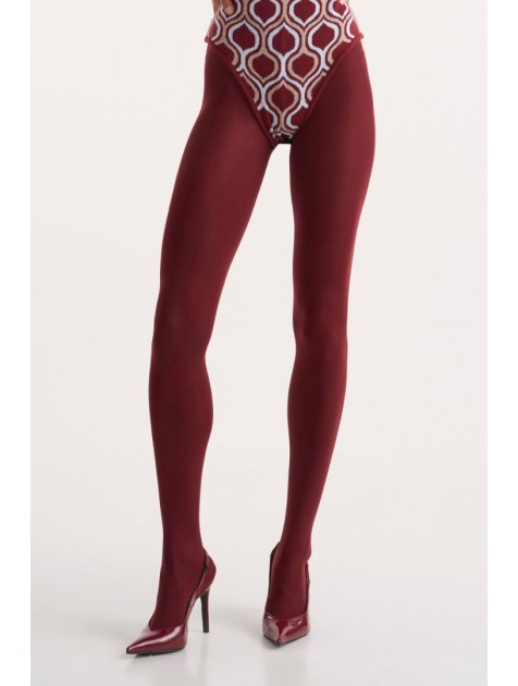 STUDIO 83 Bordeaux Pantyhose Μπορντώ Καλσόν 