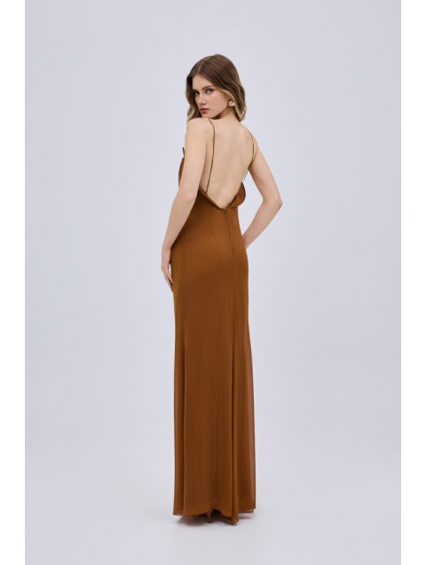STUDIO 83 Capri Linings Dress Brown