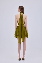 STUDIO 83 Capri Mini Skirt Olive