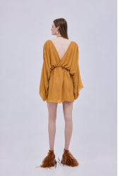STUDIO 83 Capri Tunique Dress Orange