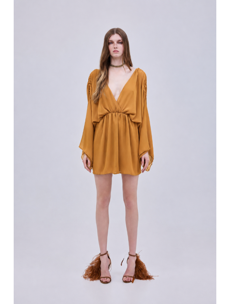 STUDIO 83 Capri Tunique Dress Orange