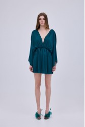 STUDIO 83 Capri Tunique Dress Petrol